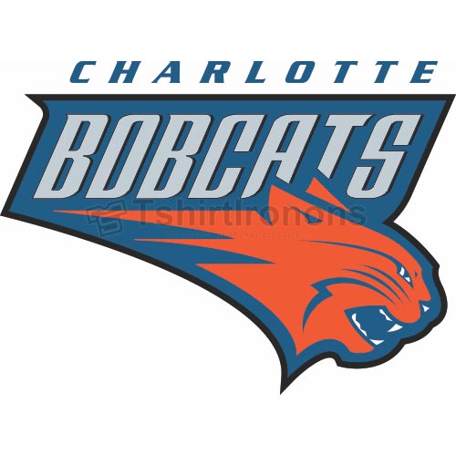 Charlotte Bobcats T-shirts Iron On Transfers N922 - Click Image to Close